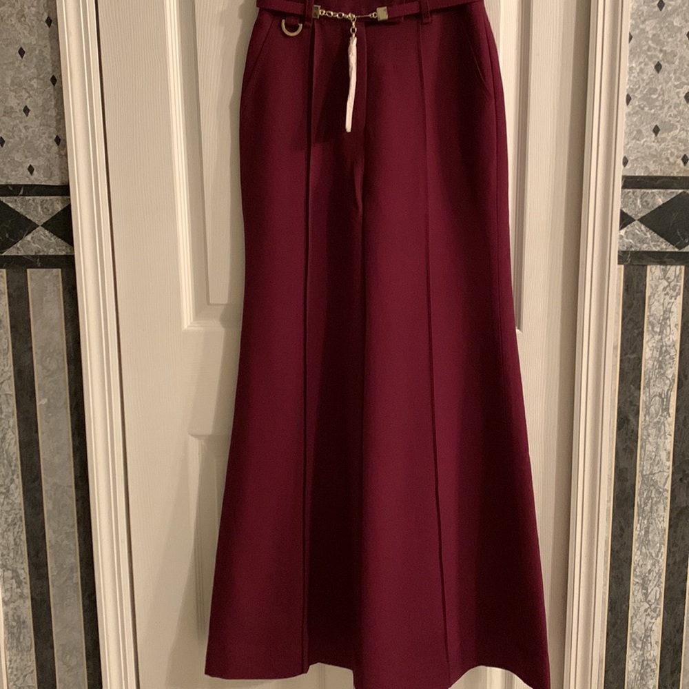 Zimmermann Tempo high-rise wool-blend pants - Picture 9 of 14